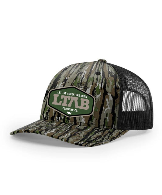 Bottomland Camo Hunter Patch Hat