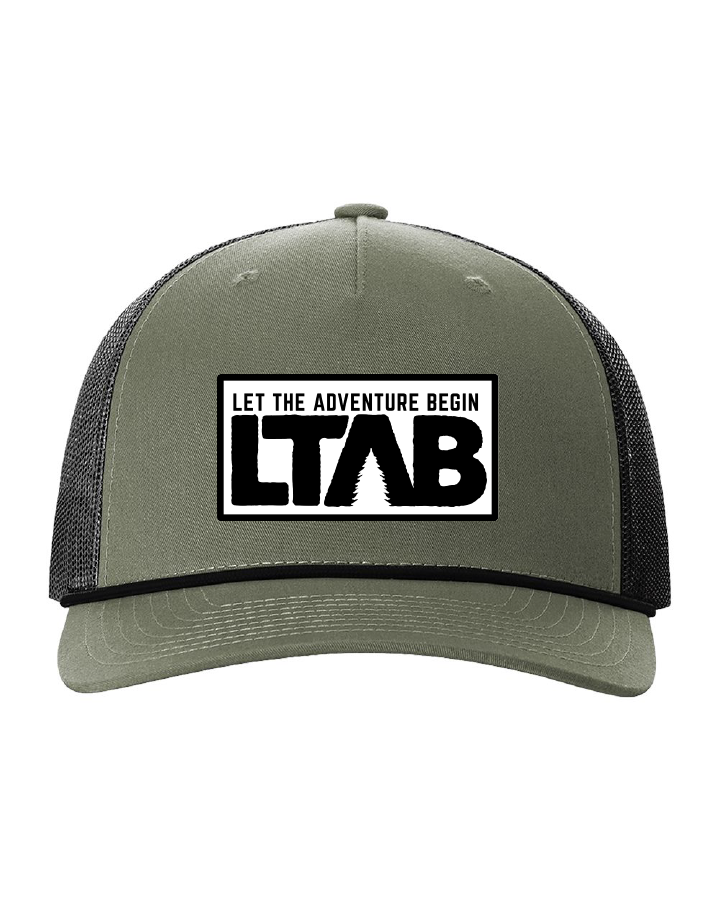 Green & Black LTAB Rope Hat