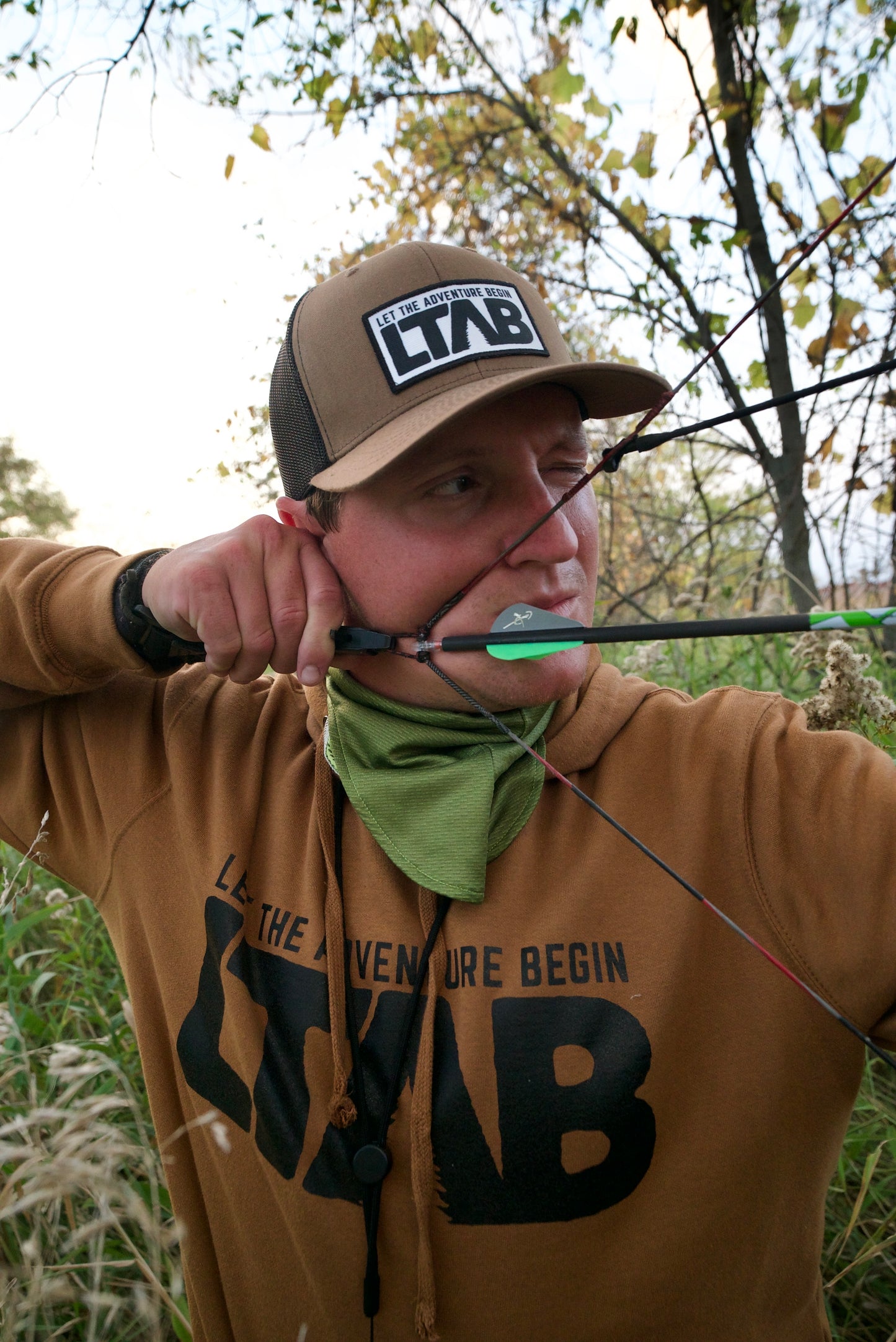 Brown LTAB Patch Hat