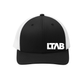 Black & White LTAB Offset Hat