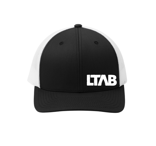 Black & White LTAB Offset Hat