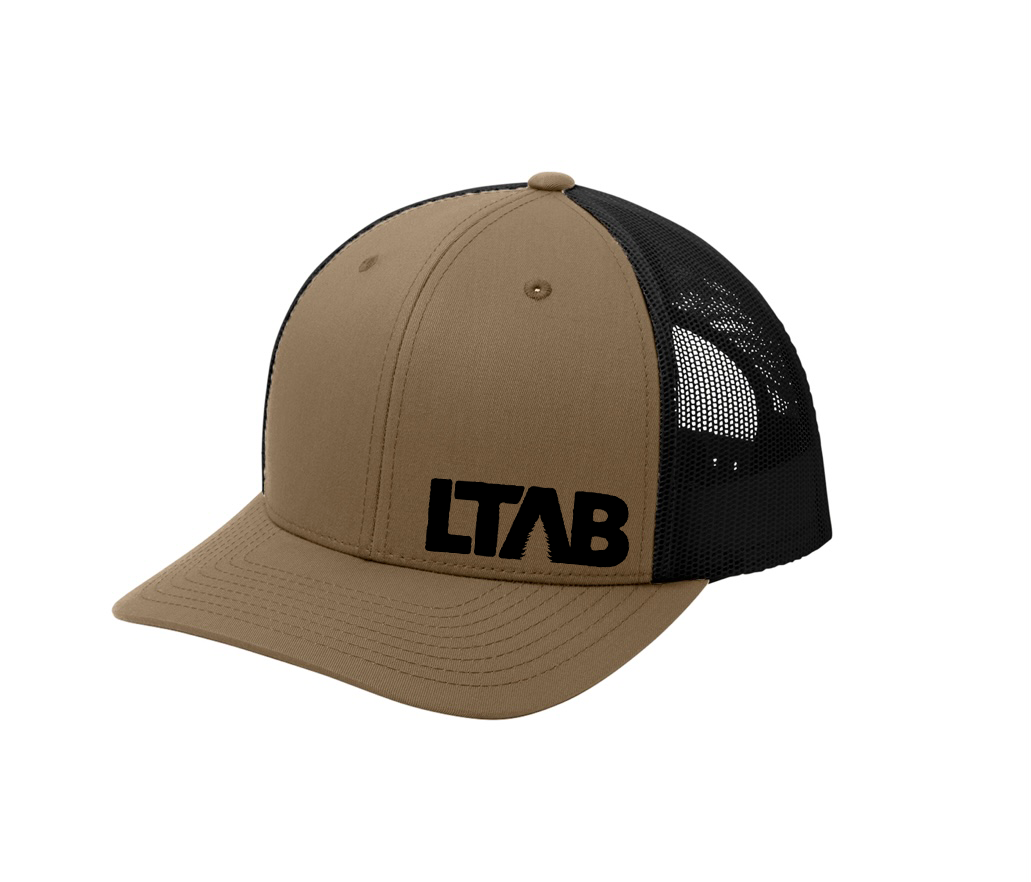 Brown & Black LTAB Offset Hat