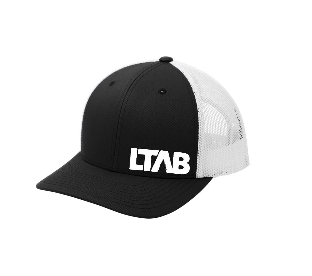 Black & White LTAB Offset Hat