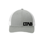 Grey & White LTAB Offset Hat