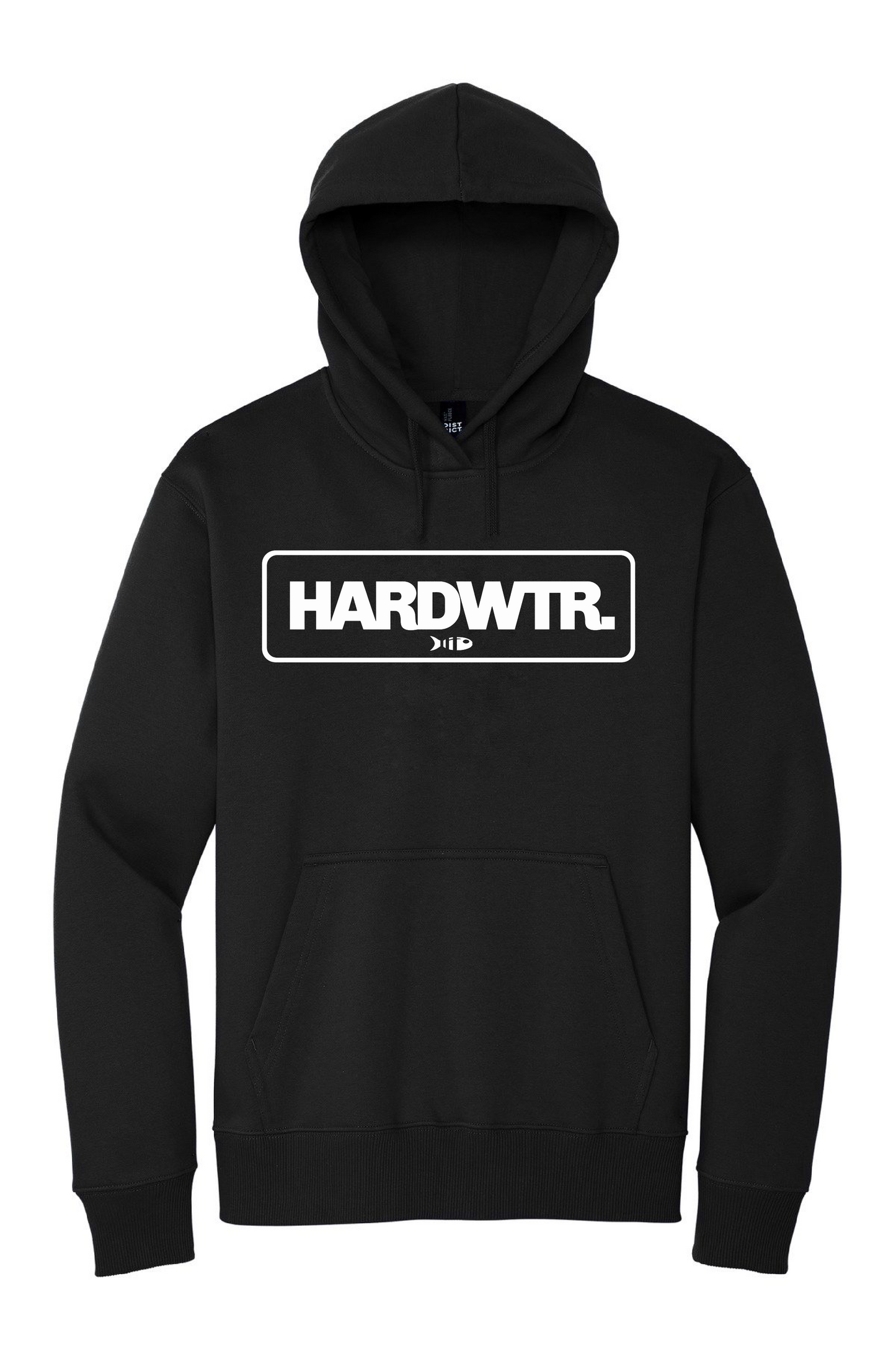 Black & White HARDWTR Hoodie