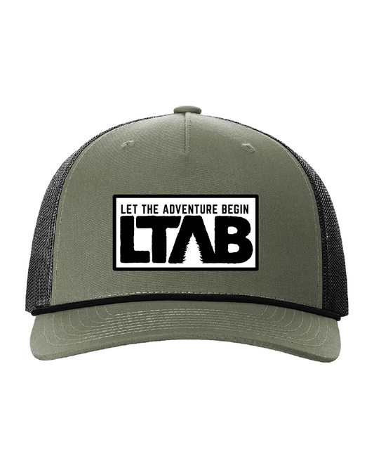 Green & Black LTAB Rope Hat