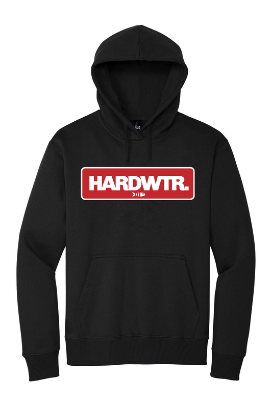 Black & Red HARDWTR Hoodie