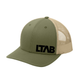 Green & Tan LTAB Offset Hat