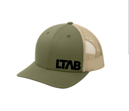 Green & Tan LTAB Offset Hat