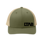 Green & Tan LTAB Offset Hat