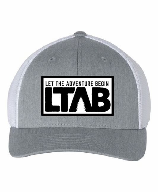 Grey & White LTAB Patch Hat